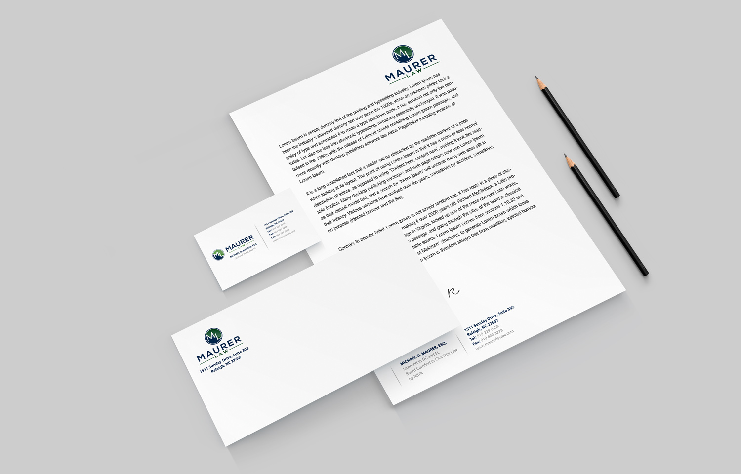 Stationery Design by Petter Goms for this project | Design #19826528