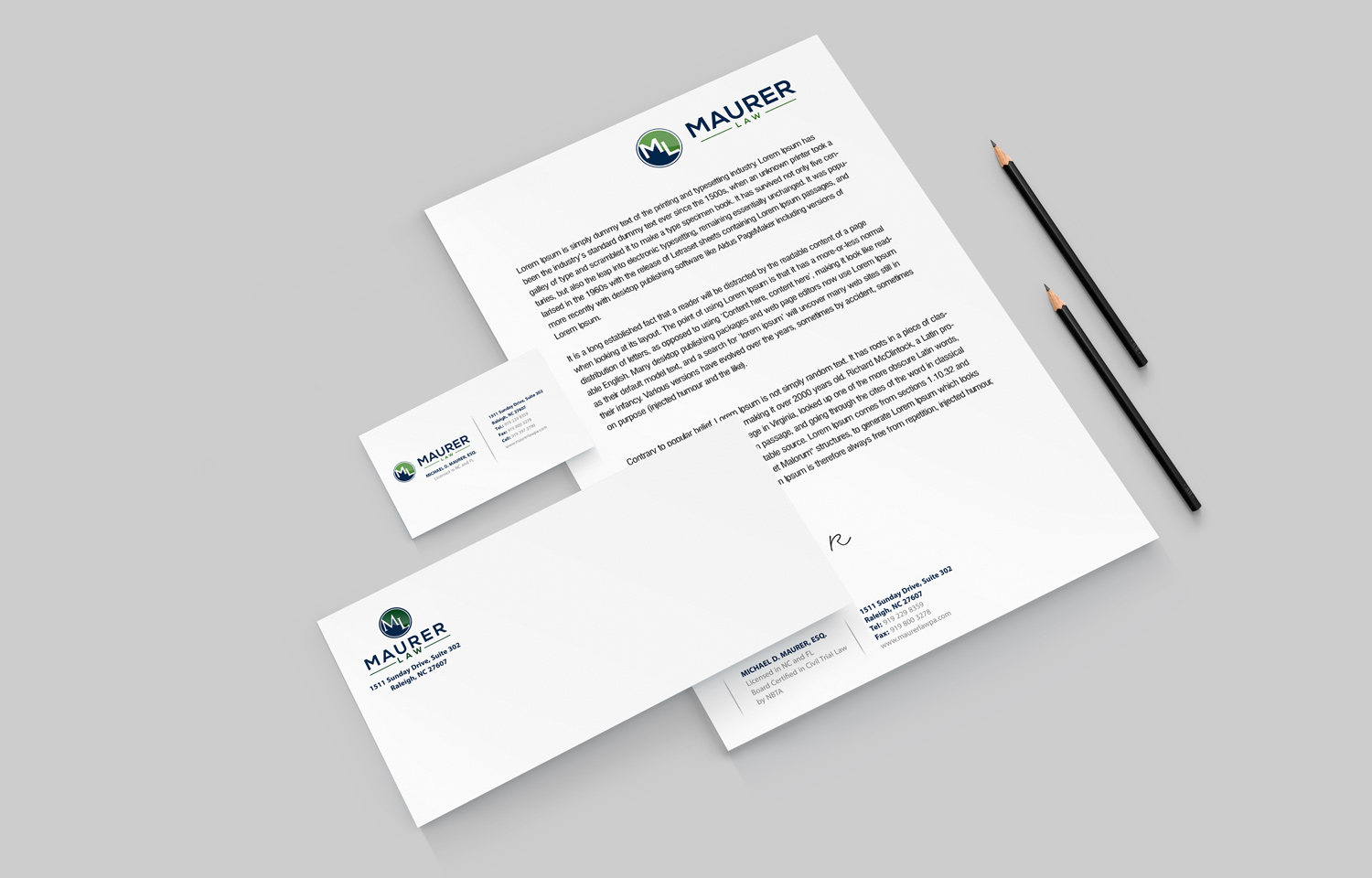 Stationery Design by Petter Goms for this project | Design #19826529