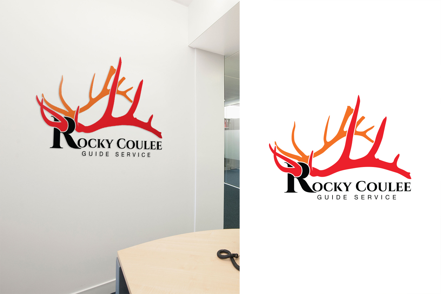 Diseño de Logo por Grafactory para Rocky Coulee Guide Service | Diseño #19853536