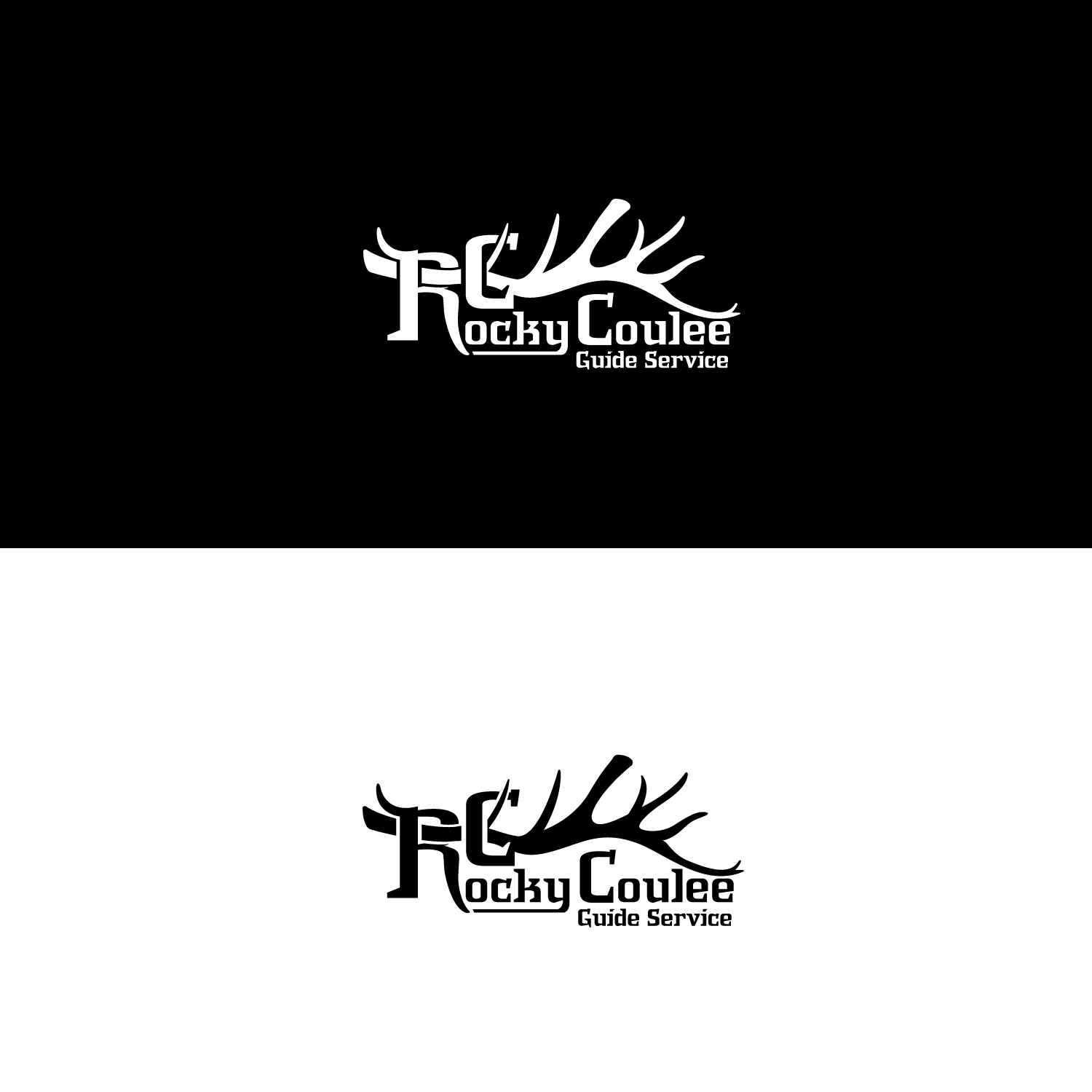 Diseño de Logo por sankar999 para Rocky Coulee Guide Service | Diseño #19824003