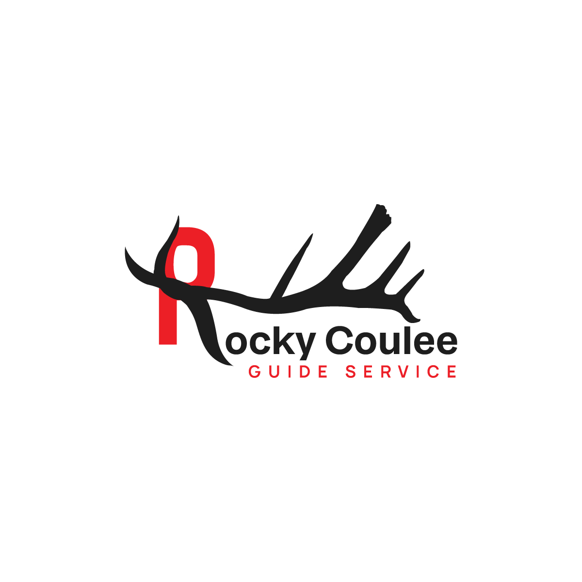 Diseño de Logo por **INCREDIBLEDESIGNERS** para Rocky Coulee Guide Service | Diseño #19829956