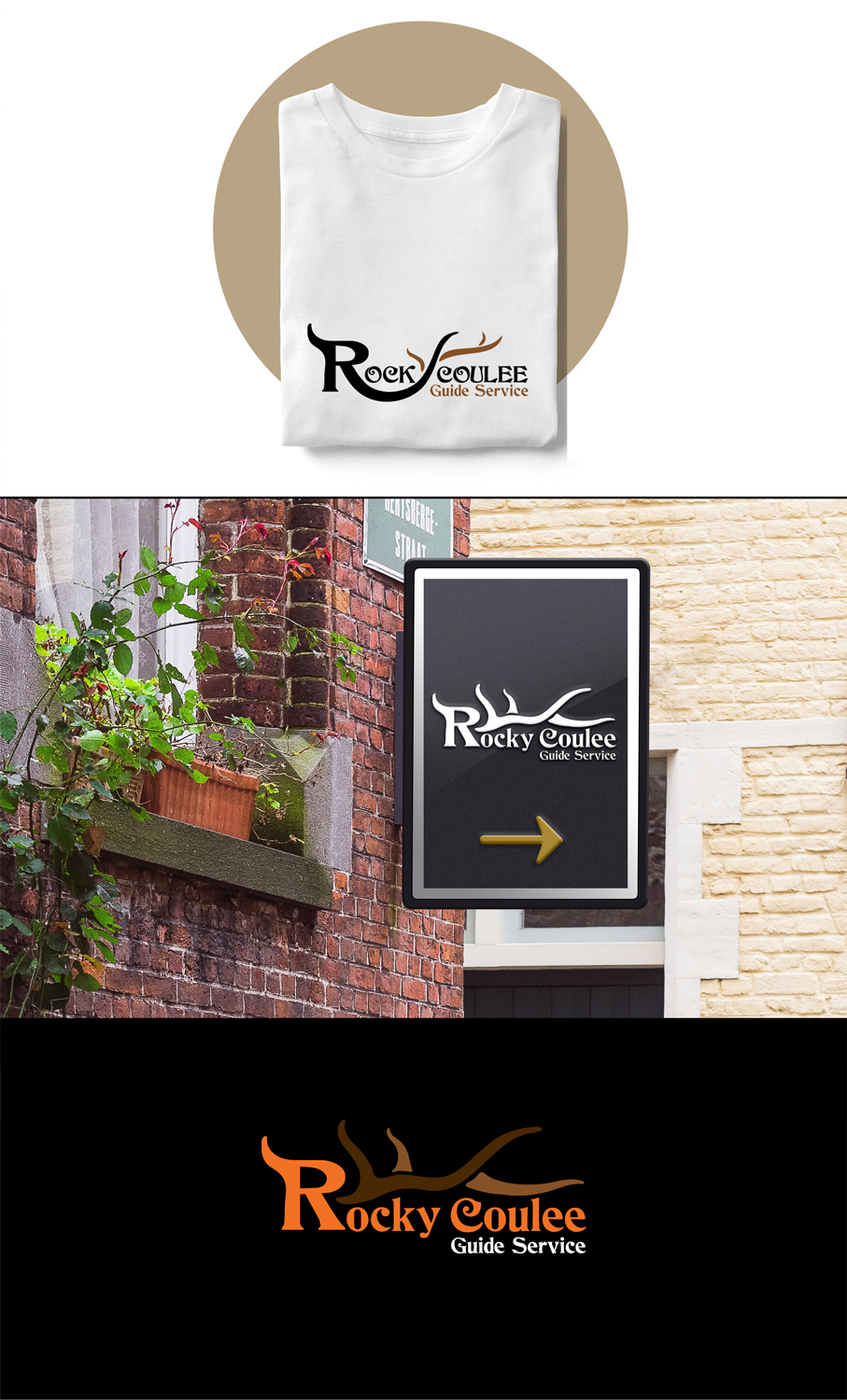 Logo Design by InduPS for Rocky Coulee Guide Service | Design #19868863