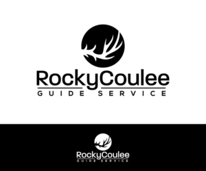Logo Design by designmind78 for Rocky Coulee Guide Service | Design: #19847484