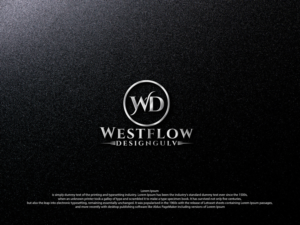 Westflow designgulv | Logo-Design von Designs_Hubs