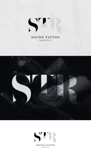 Sound Tattoo Removal or STR  | Logo Design by Parry PRK