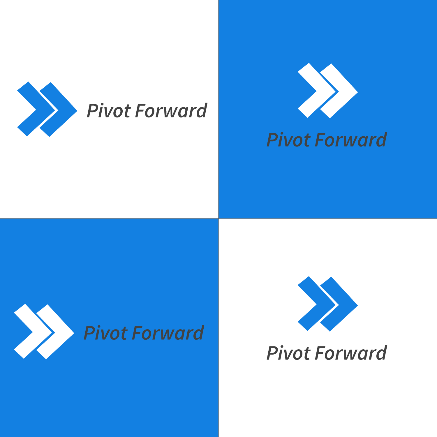 Diseño de Logo por DesignbyZarko para Pivot Forward | Diseño #19846793