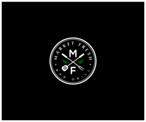 Logo Design by Bittersweet for Market Fresh Grill Cafe | Design: #19843896