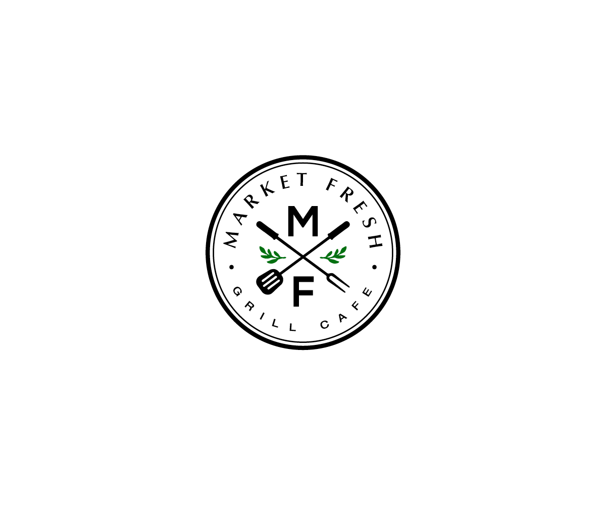 Logo Design by Bittersweet for Market Fresh Grill Cafe | Design #20042493