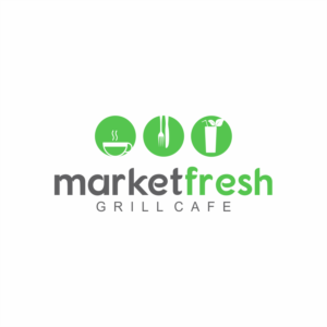 Logo Design by Petar 7 for Market Fresh Grill Cafe | Design: #19841433