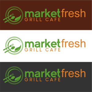Logo-Design von Arta Moro für Market Fresh Grill Cafe | Design #20044450