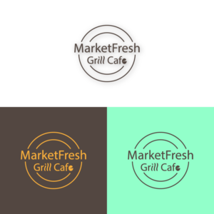 Logo-Design von Igor SYR für Market Fresh Grill Cafe | Design #19877394