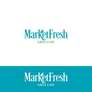 Market Fresh Grill Cafe or MarketFresh (no space) Grill Cafe | Logo-Design von WooW Designs
