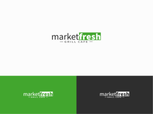 Logo Design by Top1Design for Market Fresh Grill Cafe | Design: #20044409