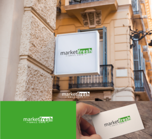 Logo Design by Top1Design for Market Fresh Grill Cafe | Design: #20051744