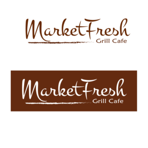 Logo-Design von Ushan De Silva für Market Fresh Grill Cafe | Design #19859171