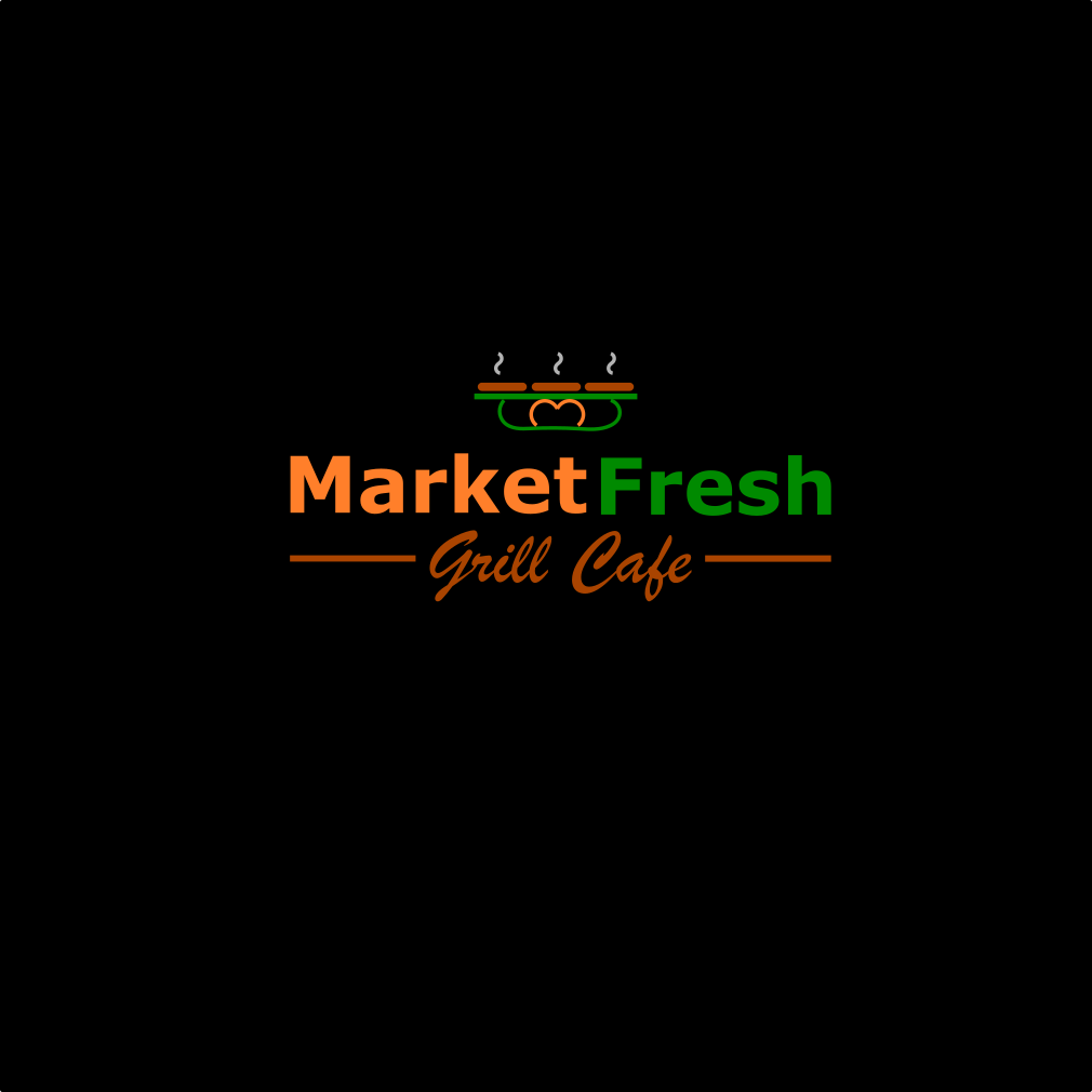 Logo Design by f38it for Market Fresh Grill Cafe | Design #19843104