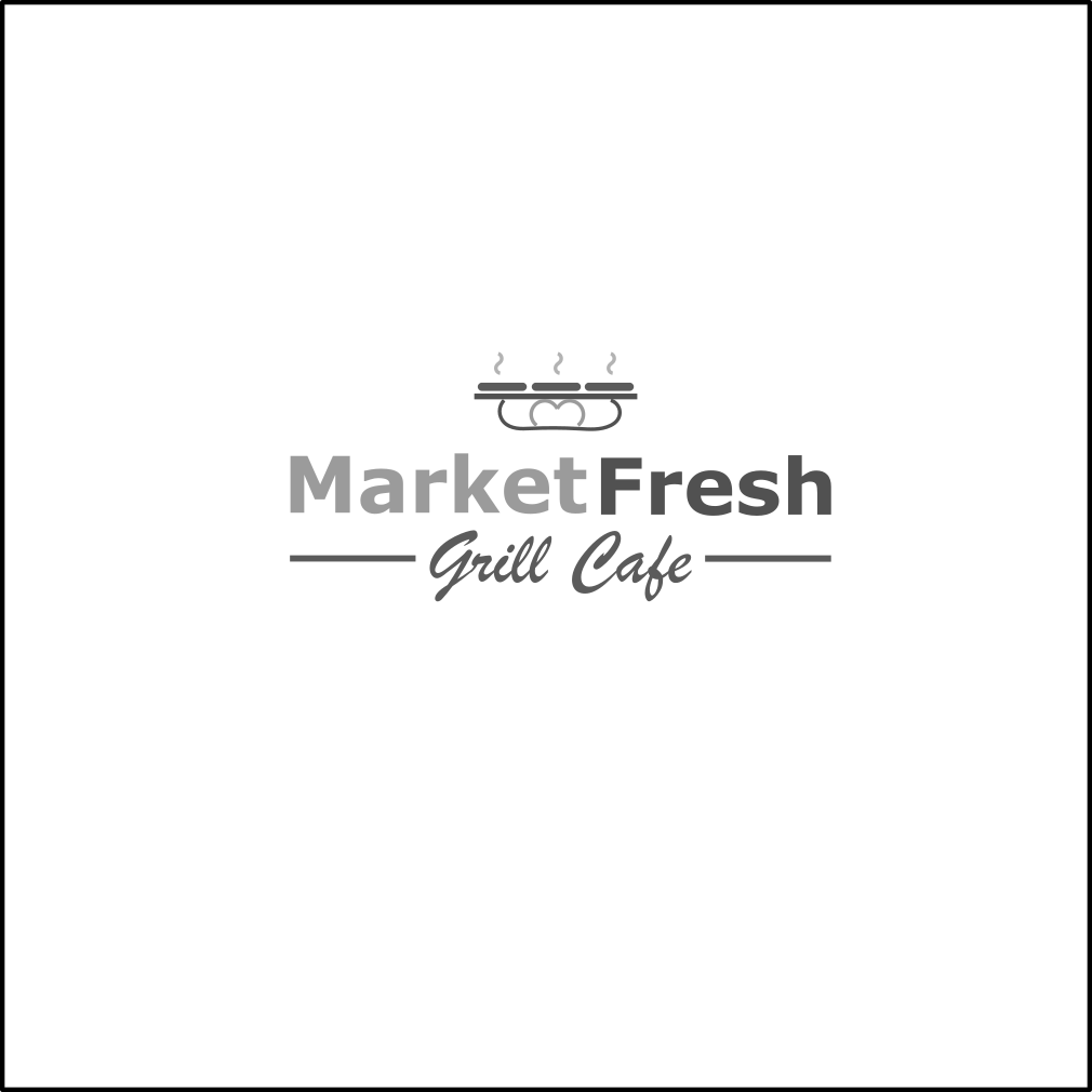 Logo-Design von f38it für Market Fresh Grill Cafe | Design #19843105