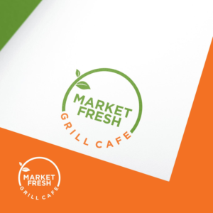 Logo Design by Rajiv Kumar for Market Fresh Grill Cafe | Design: #19886955