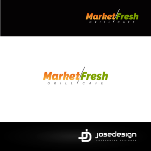 Market Fresh Grill Cafe or MarketFresh (no space) Grill Cafe | Logo Design by JoseDesign