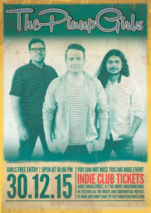 New templates & logo - The Pinup Girls cover band | Grafik-Design von Martin Alonso