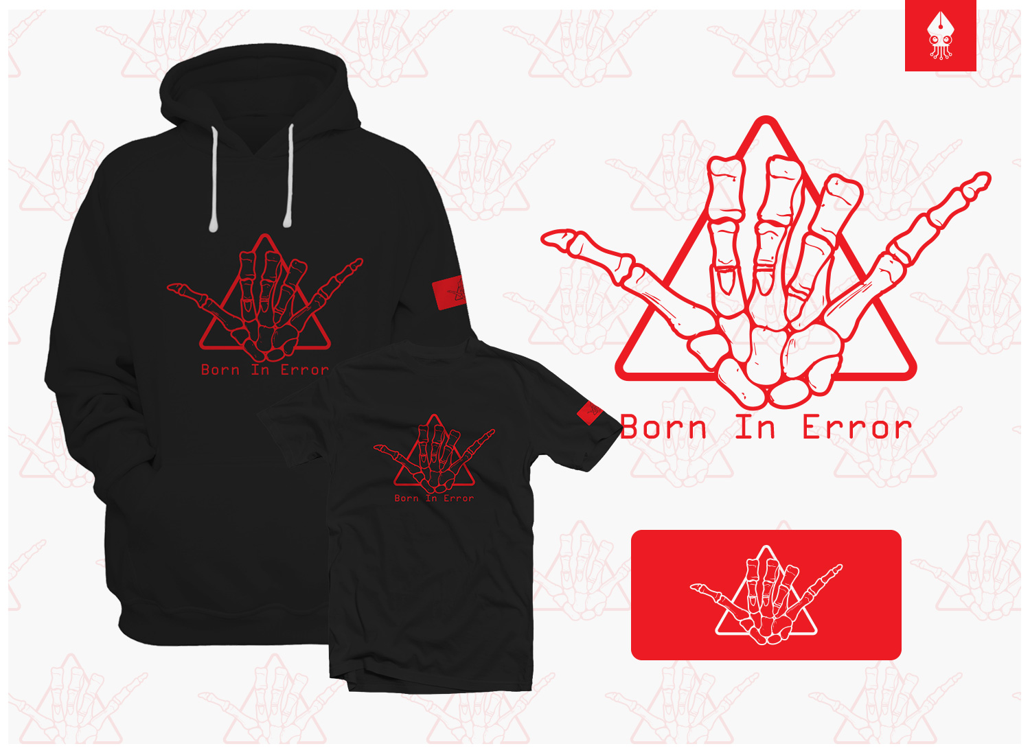 Logo Design by mngkw for Born In Error | Design #19923043