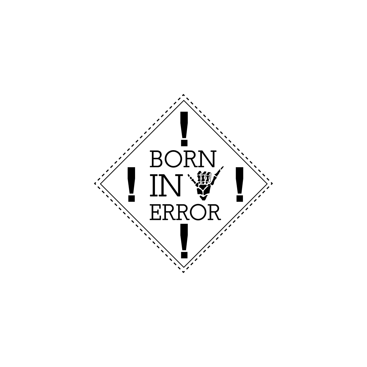 Logo Design by **INCREDIBLEDESIGNERS** for Born In Error | Design #19956934