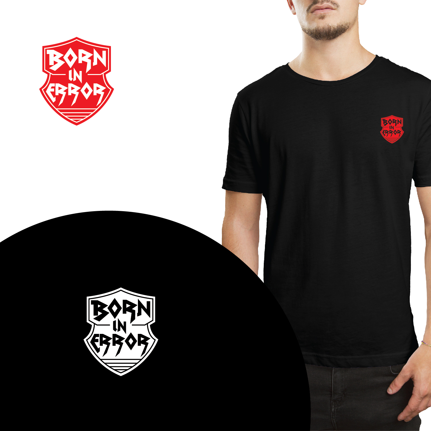 Logo Design by Maxo-Biz for Born In Error | Design #19839206