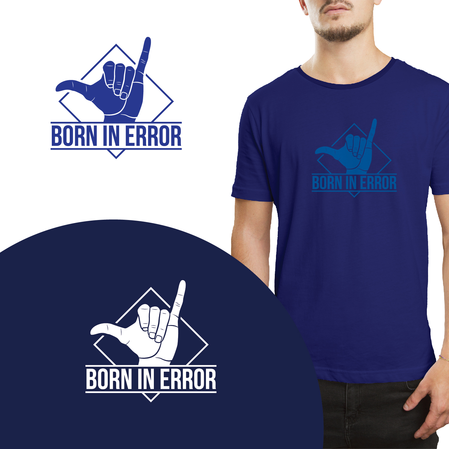 Logo Design by Maxo-Biz for Born In Error | Design #19898367