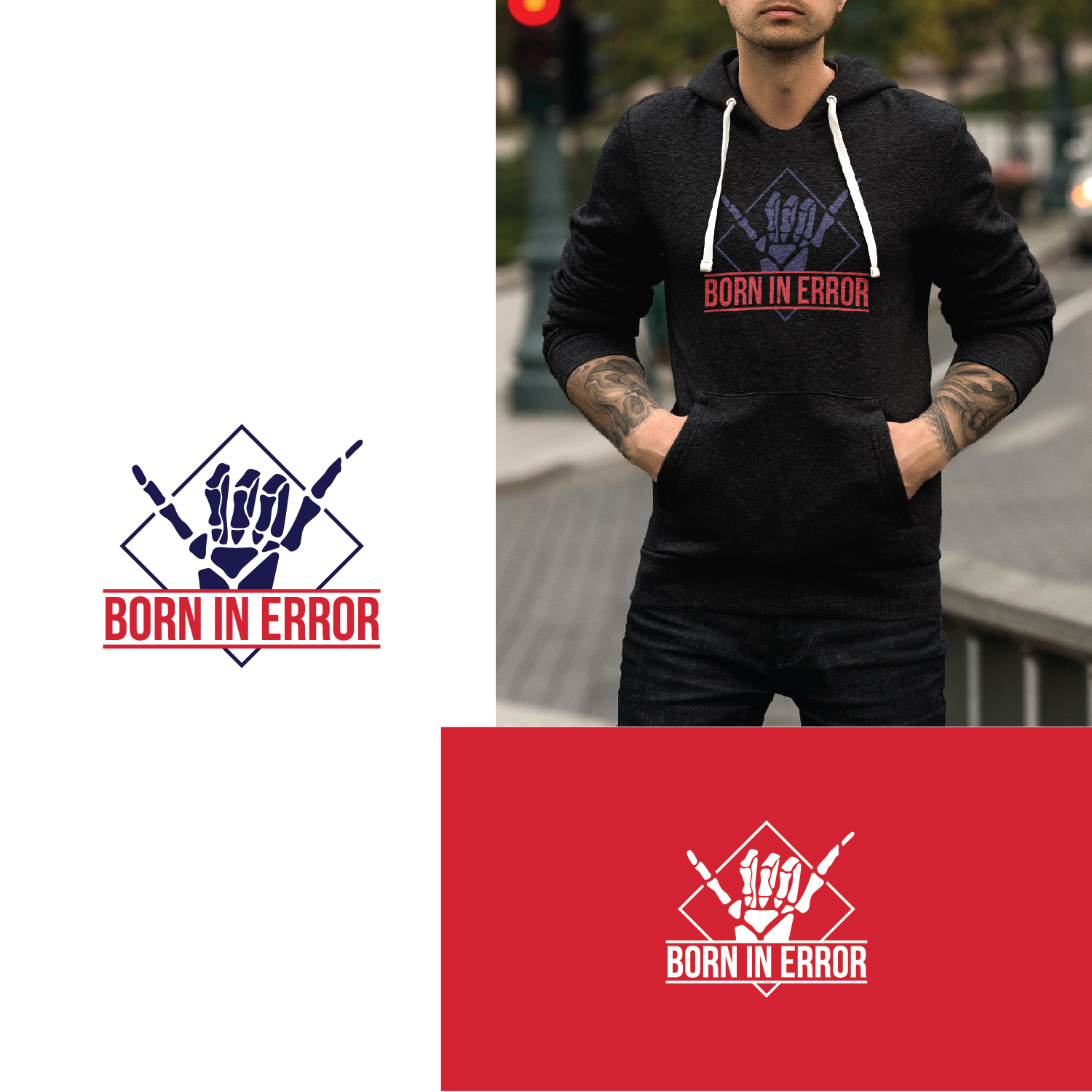 Logo Design by Maxo-Biz for Born In Error | Design #19907568