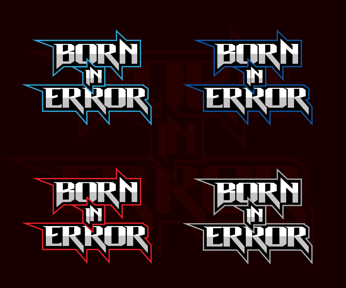 Logo Design by Ishier for Born In Error | Design #19893933