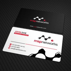 Cool modern, tech Business card design | Visitenkarten-Design von Sandaruwan