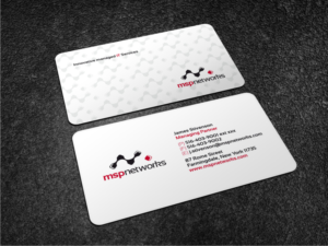 Cool modern, tech Business card design | Design de Carte de Visite par Atvento Graphics