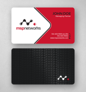 Cool modern, tech Business card design | Visitenkarten-Design von chandrayaan.creative