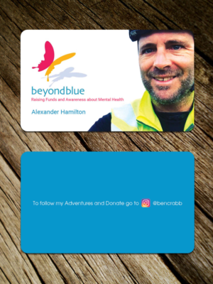 Ultra Distance Charity Bike Ride.  | Business Card Design by Sandaruwan