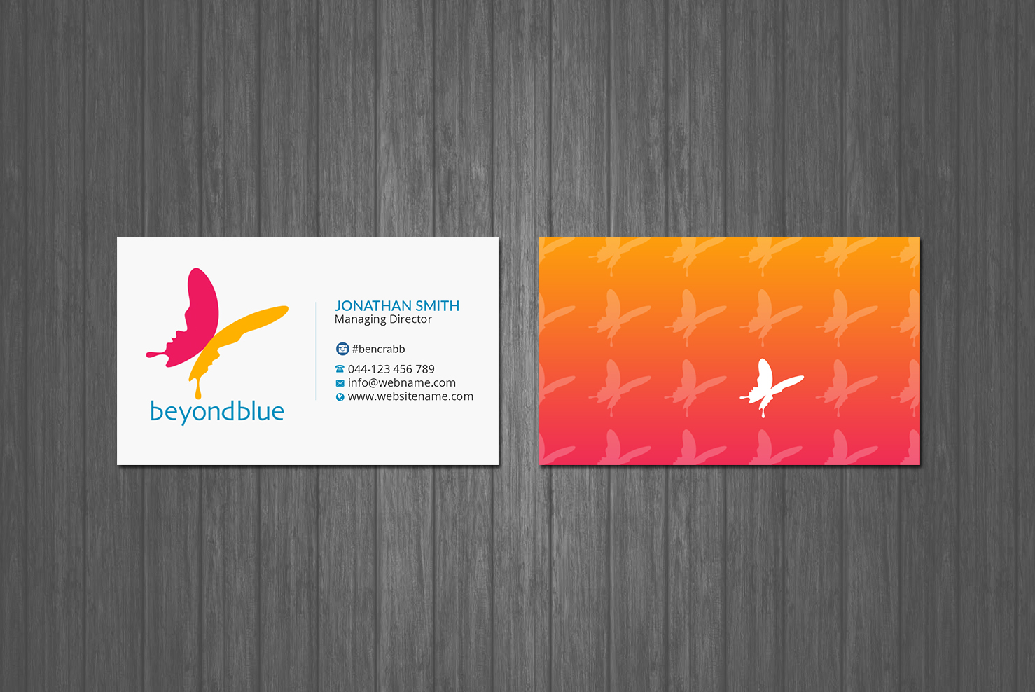 Business Card Design by Creations Box 2015 for this project | Design #19829153