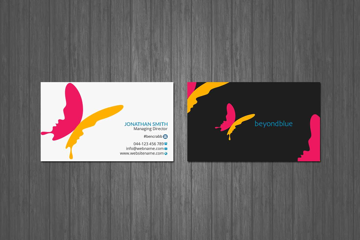 Business Card Design by Creations Box 2015 for this project | Design #19829155