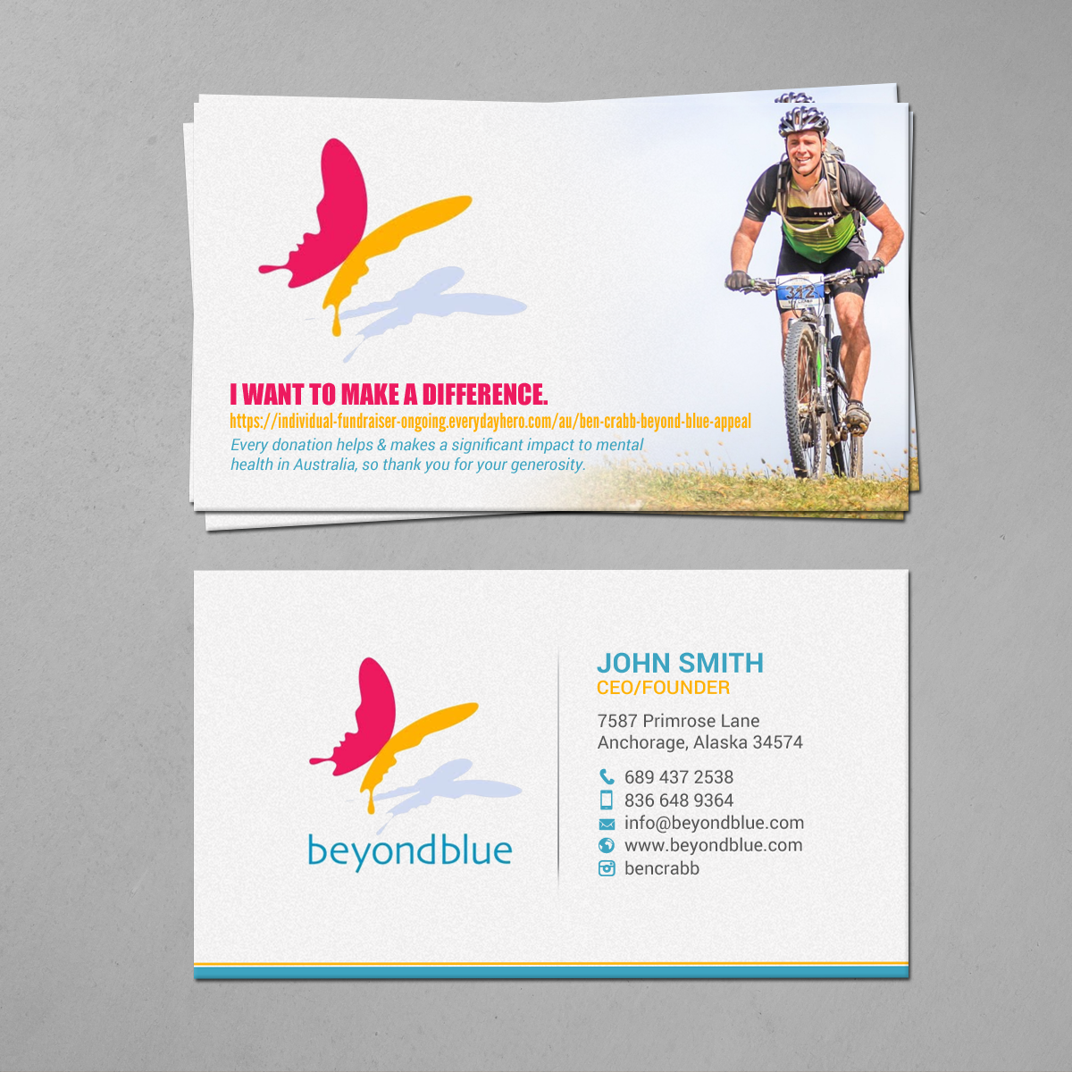 Business Card Design by chandrayaan.creative for this project | Design #19827574