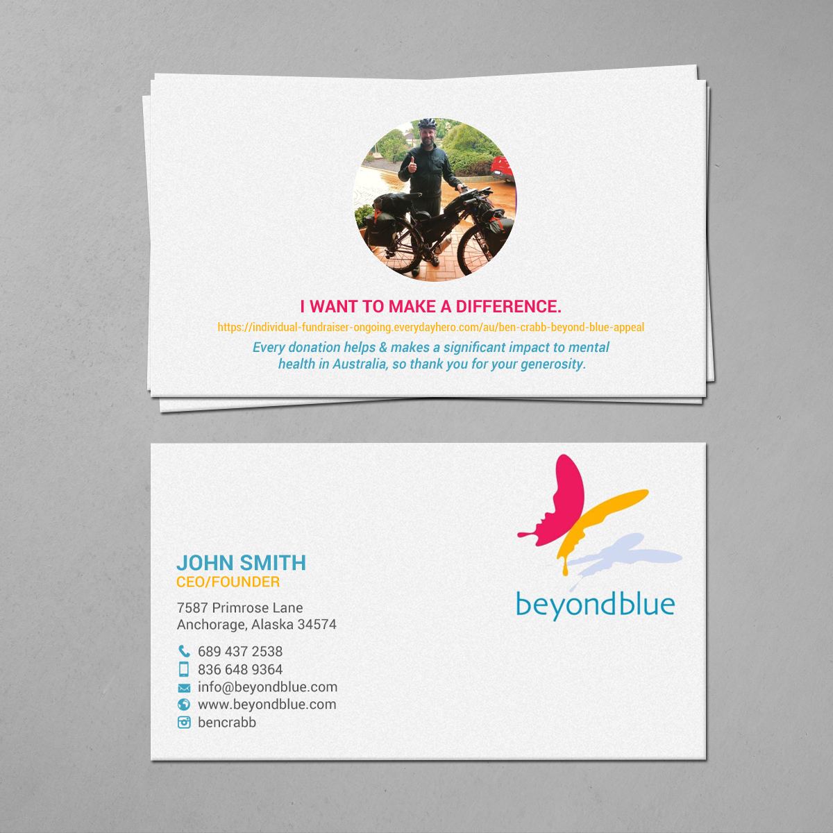 Business Card Design by chandrayaan.creative for this project | Design #19827577