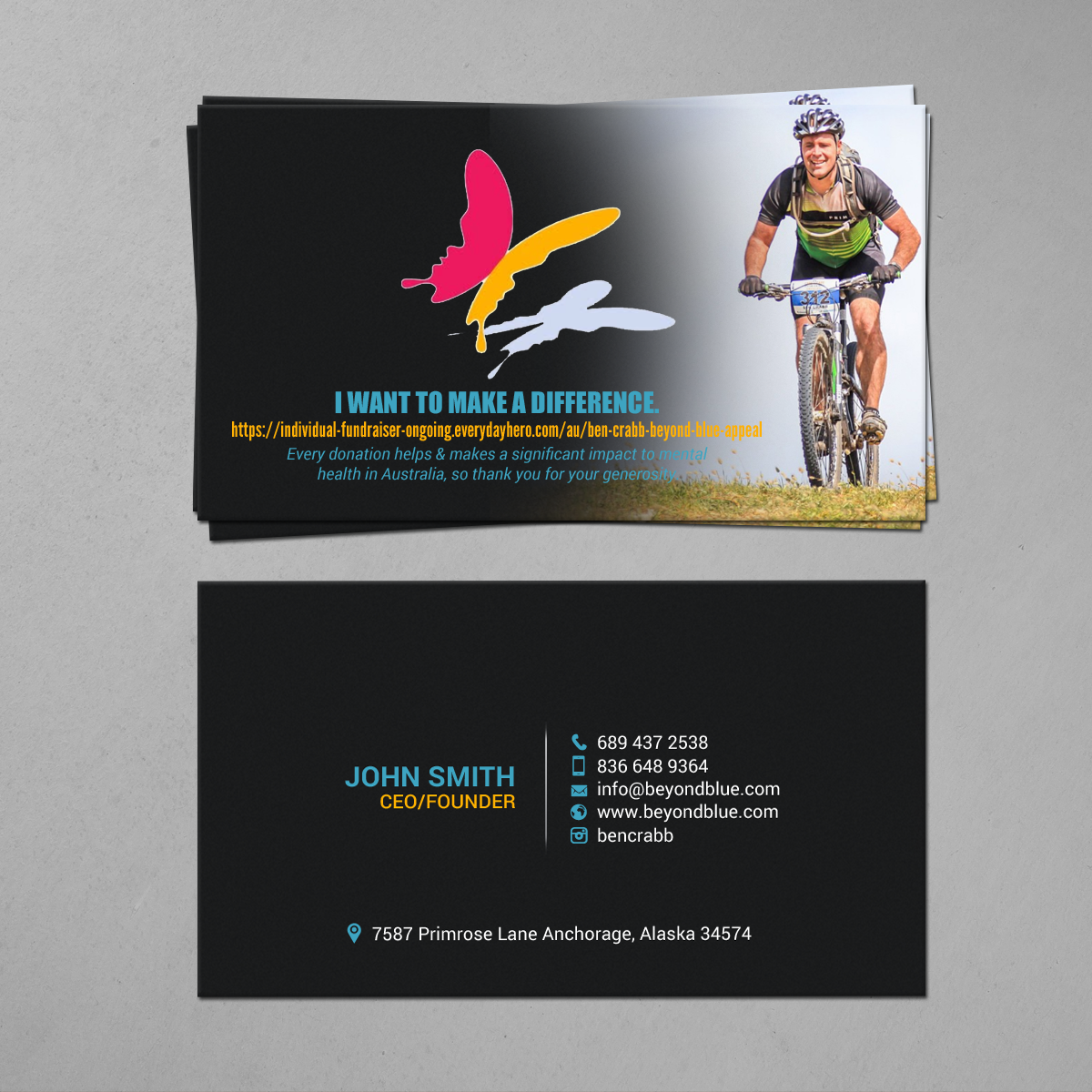 Business Card Design by chandrayaan.creative for this project | Design #19827618
