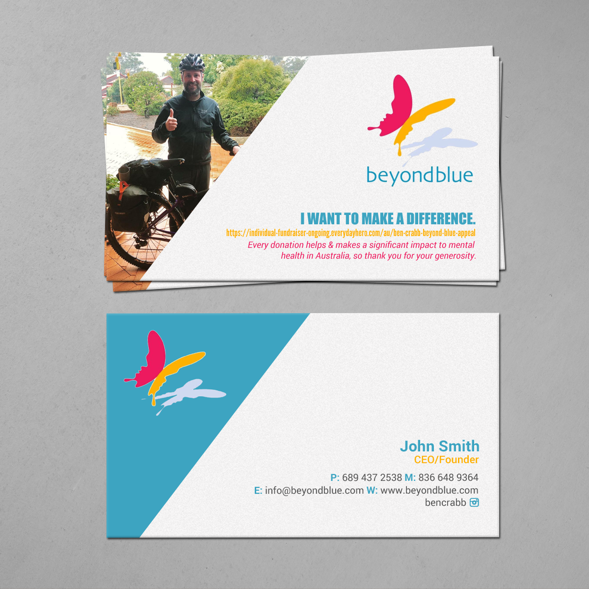 Business Card Design by chandrayaan.creative for this project | Design #19827622