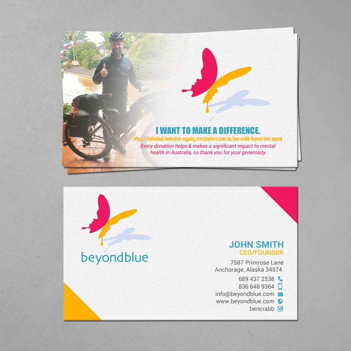 Business Card Design by chandrayaan.creative for this project | Design #19829568