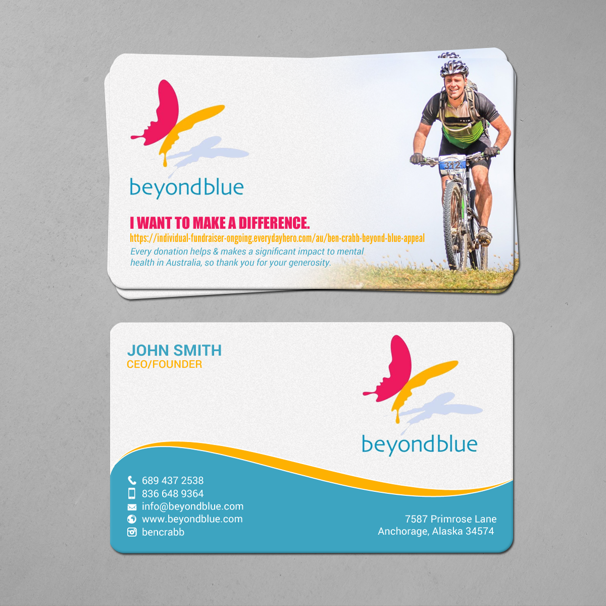 Business Card Design by chandrayaan.creative for this project | Design #19829571