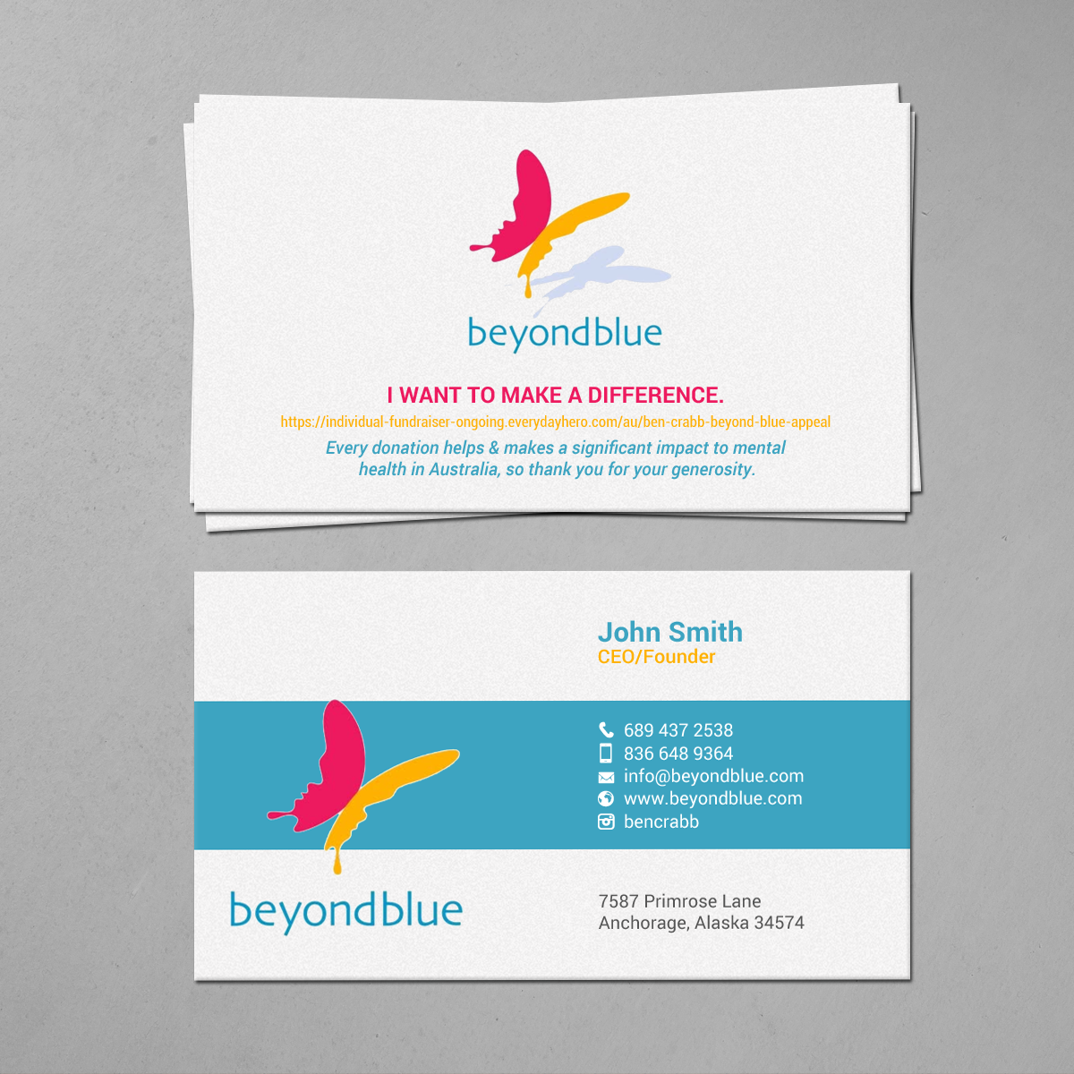 Business Card Design by chandrayaan.creative for this project | Design #19829575