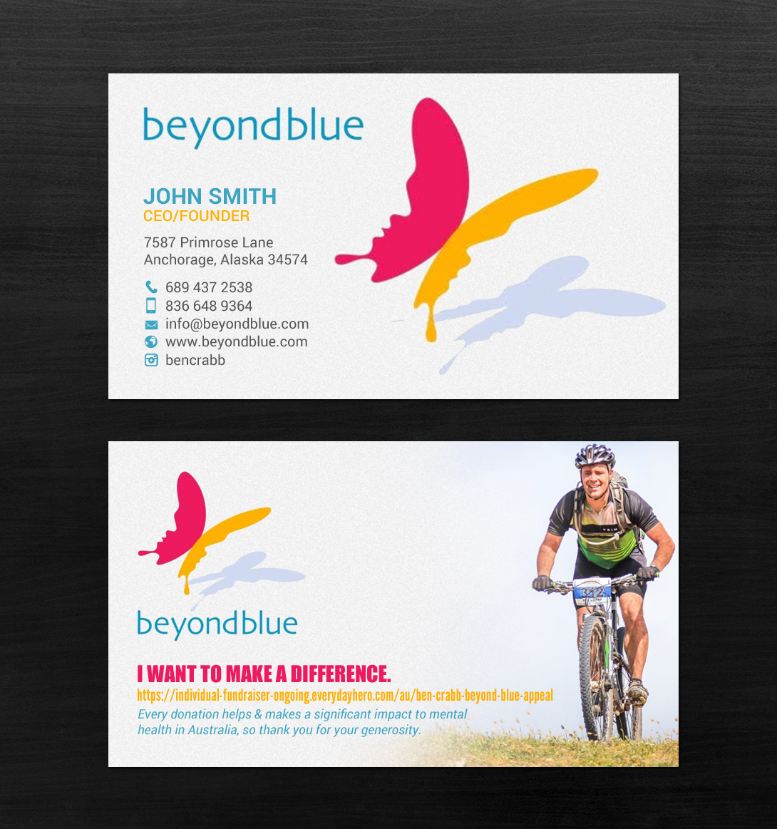 Business Card Design by chandrayaan.creative for this project | Design #19829581