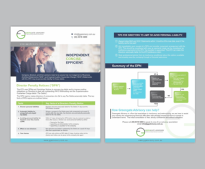 Flyer Rework for Accountants and Lawyers | Flyer Design by DesignMarket