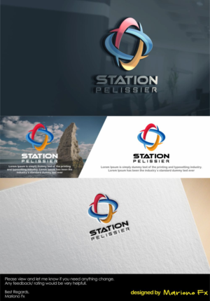 STATION PELISSIER | Logo Design by Mariono Fx