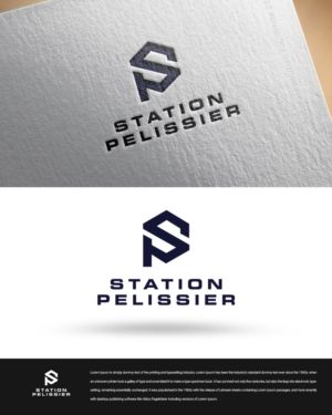 Diseño de Logo por zingodesigns258 para STATION PELISSIER | Diseño: #19857651