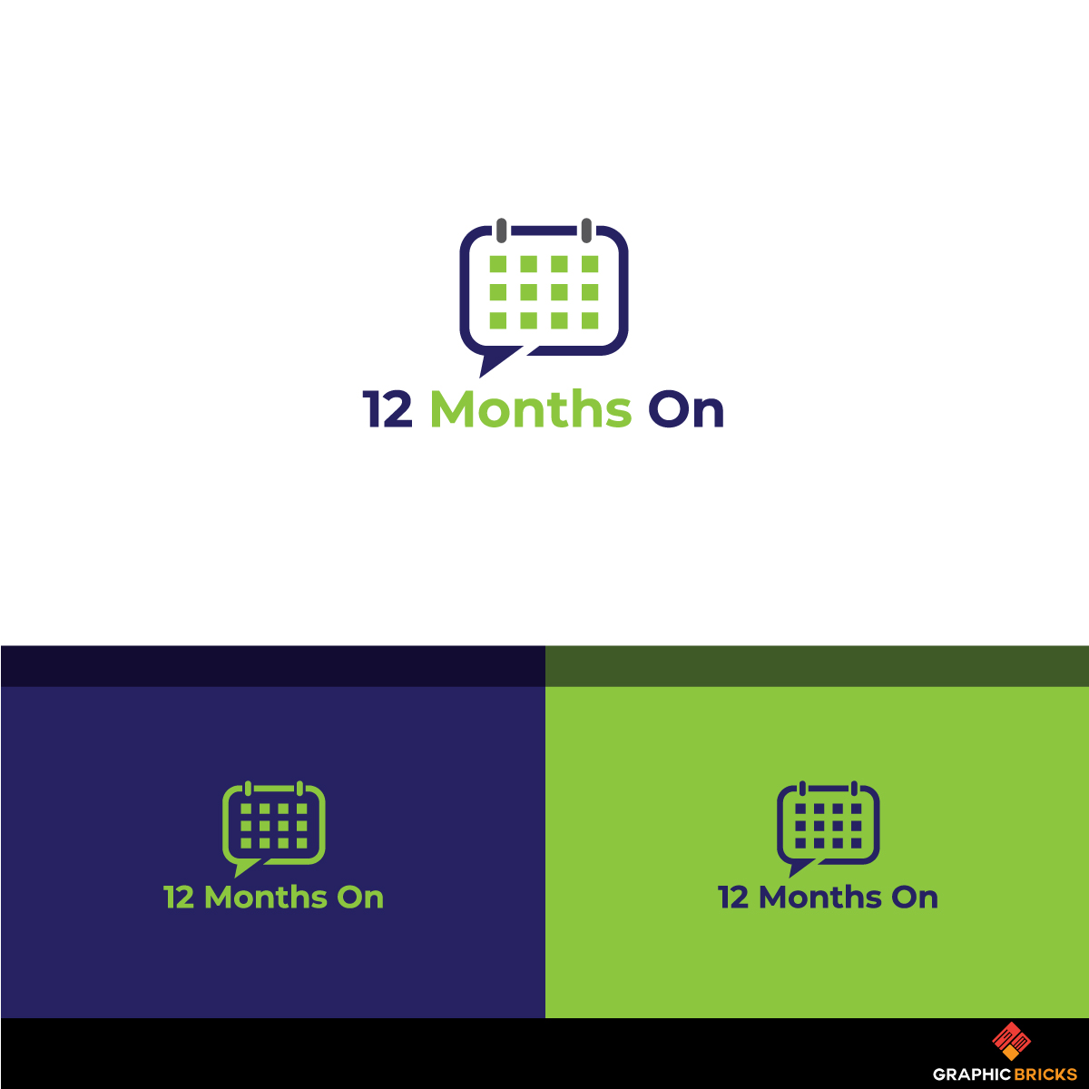 Logo Design by Graphic Bricks for 12 Months On | Design #19837338