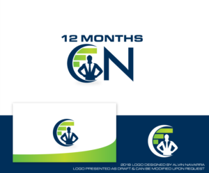 Logo Design by alvinnavarra for 12 Months On | Design: #19846160