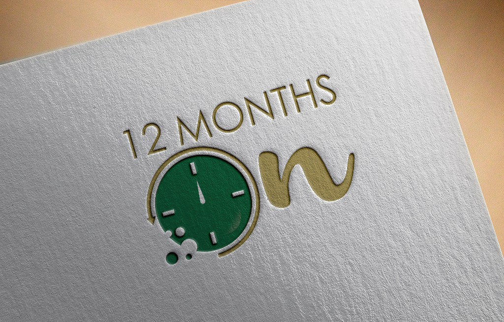Logo Design by Rosaleen for 12 Months On | Design #19855686
